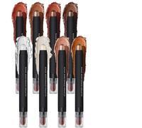 Acabado Mate Aterciopelado - Resistente Al Agua Y De Larga Duración | Stick De Sombra De Ojos - Sombra De Ojos De Crema Mate Brillante, Con | Eyelineros De Sombra Stick Más Brillantes, Impermeables, E