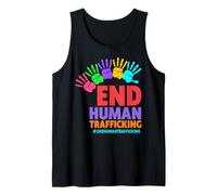 Acabar con Las Camisas de Trata de Seres Humanos - Acabar con la Trata de Personas Camiseta sin Mangas