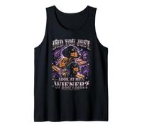 ¿Acabas de Mirar a mi Wiener Dachshund Bootleg Camiseta sin Mangas