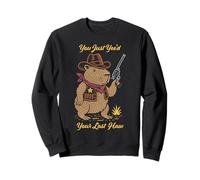 Acabas de Ver tu último Halloween de Haw Capybara Cowboy Sudadera
