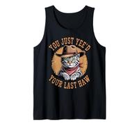 Acabas de ver tu último Haw Western Cat Cowboy Camiseta sin Mangas