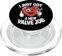 Acabo de Conseguir un Nuevo Trabajo de válvula Bypass de cirugía a corazón Abierto PopSockets PopGrip para MagSafe
