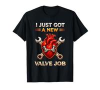 Acabo de Conseguir un Nuevo Trabajo de válvula, sobreviviente de recuperación de cirugía cardíaca Camiseta