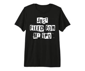 Acabo de presentar mi Oferta de acciones de IPO Camiseta Premium