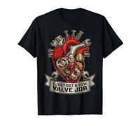 Acabo de Recibir un Nuevo Trabajo en Valve Mechanical Heart Art Camiseta