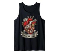 Acabo de Recibir un Nuevo Trabajo en Valve Mechanical Heart Art Camiseta sin Mangas