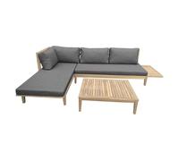 Acacia 4 plazas pangkor - cojines grises
