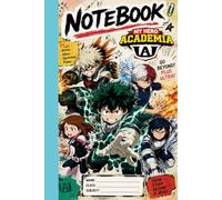 Acade-mia's Notebook for Kids, Teens & Adults: A Cool Diary | Thick 100 Pages for Writing and Note | Great Gift Idea For Fan Teens Boys Girls Kids Students | 6 x 9 inches