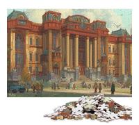 Academia de Aventuras Puzzle 300 Piezas Adultos Juego De Rompecabezas Cumpleaños Educational Game para Decoración del Hogar Relajación Y Sabiduría 300pcs (40x28cm)