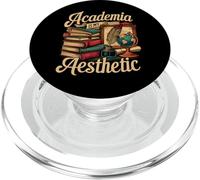 Academia Is My Aesthetic Book Lover Scholar PopSockets PopGrip para MagSafe