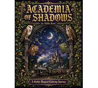 Academia of Shadows: A Gothic Magical Coloring Book for Adults: Academia of Shadows: A Gothic Magical Coloring Book for Adults - 40+ Enchanted ... and Midnight Towers for Relaxation (Fantasy)
