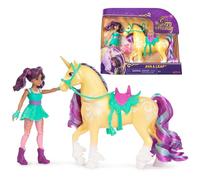 Academia Unicornio - Muñeca Ava, Unicornio Leaf 'Brizna' y Accesorios - Unicornios para Niñas - Juguetes Niña 4 años +
