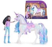 ACADEMIA UNICORNIO - Muñeca Layla, Figura Glacier 'Glaciar' y Accesorios - 6066849 - Unicornio para Niñas - Juguetes Niña 4 años +