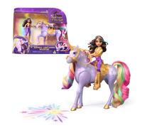Academia Unicornio - Muñeca Sophia, Figura Wildstar 'Estrella' con luces de arcoíris y Accesorios - Unicornios para Niñas - Juguetes Niña 4 años +