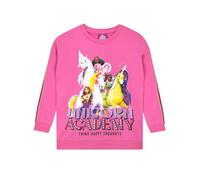 Academia Unicornio Sudadera Niña | Sudadera Unicornio Niña | Rosa 11-12 años