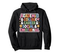 Academic College Career Social and Emotional Sudadera con Capucha