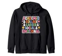 Academic College Career Social and Emotional Sudadera con Capucha