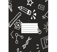 Academic design Notebook - 8.5"x11" , Large 100 pages Letter A4 Notebook College Ruled , Simple Lined Journal for Students Women & Men, Glossy ... Thoughts, Lists, or Daily dreams Note taking