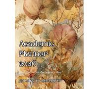 Academic Planner 2026: Weekly and Monthly Layout for High School| College Students and Teachers with Calendar| Goal Tracker| Study Tools and Colorful Pages (8.5” x 11”)