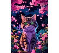 Academic Planner A5 Kids: " Cat " Canada - Weekly Horizontal With Monthly Calendar, Class Schedule and Note Pages - Dated - 12 Month "August to July" ... - Gift Ideas For Student: Boys & Girls.
