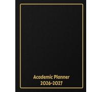 Academic Planner August 2026 to July 2027: Lesson Plan Grade and Record Book for Teachers, Large Monthly and Weekly Class Organizer and Calendar