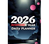Academic Year Daily Planner Hardcover- Weekly, Monthly & Goal Planning Calendar: Includes Study Schedules, Habit Tracker & Inspirational Quotes July to June