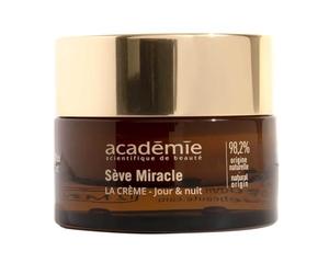 Académie Scientifique de Beauté Sève Miracle La Crema Facial Antiarrugas de Día y Noche, Hidratante y Reafirmante para Piel Madura, 98,2% Ingredientes de Origen Natural, 50 ml