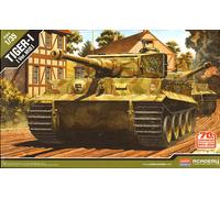 Academy 1:35 13287 Penzer Tiger I Versión Media 1944 Kit