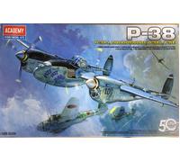 ACADEMY 1/48 Ref.12282 Kit de Montaje, Maqueta P-38