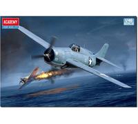 Usn F4F-4 Wildcat Batalla De Midway 1:48 Kit De Modelo De Plástico ACADEMY