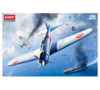 Academy 120116 492352 1/48 A6M2B Zero Fighter Model 21 Battle for Midway, varios