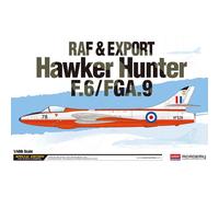Hawker Hunter F.6/ Fga.9 Raf & Export Fighter 1:48 Plástico Modelo Kit Academy