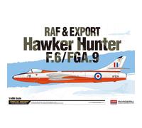 Hawker Hunter F.6/ Fga.9 Raf & Export Fighter 1:48 Plástico Modelo Kit Academy