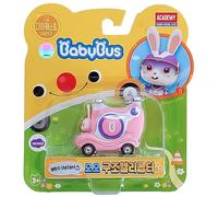 아카데미 Academy BabyBus - Helicóptero de rescate Momo fundido a presión, figura de personaje de conejo rosa, juguete de vehículo aéreo, a partir de 3 años