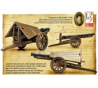 Academy Da Vinci Spingarde Cannon (Importación USA)