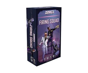 Academy Games | Agents of Mayhem Pride of Babylon Firing Squad Expansion | Board Game | Ages 13 and Up | 2-4 Players | English Version
