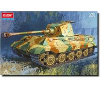 German King Tiger Henschel Turret Tanque 1:72 Plástico Modelo Kit Academy