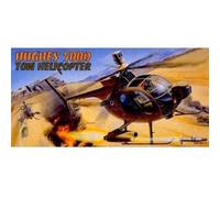Academy Kit de modelo de plástico 1/48 Hughes 500D helocoptero de remolque