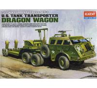 Academy Kit Sin Montar Transporte Tanque M26 Dragon Wagon 1/72