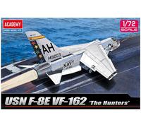 Academy USN F-8E VF-162 "The Hunters" Model Kit (Importación USA)