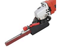 ACAGALA Mini adaptador de cinta de lijado multifunción para lijadora de banda de 115 mm y 125 mm de ángulo eléctrico de 5 pulgadas