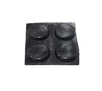 Acahhotxx 4 patas de refrigeración para computadora portátil, soporte de goma con ventosa, almohadilla de reducción de calor, soporte universal para tableta, almohadillas para teclado
