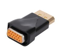 Acahhotxx Adaptador Displayport a VGA 1080P Estándar Macho para Laptop, PC, Proyector, Monitor - Convertidor para Computadora Portátil