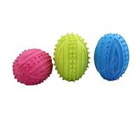 Acahhotxx Juguete de entrenamiento para perros, juguete para masticar huesos para cachorros, dentición, juguete sólido para buscar bolas para masticadores agresivos, juguetes para cachorros para