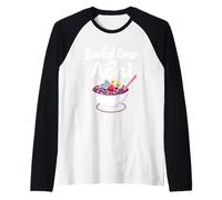 Açaí Bowl Lover Superfood Fan Alimentación saludable Equipo de bienestar Camiseta Manga Raglan