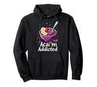 Açaí Bowl Lover Superfood Fan Alimentación saludable Equipo de bienestar Sudadera con Capucha
