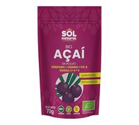 Solnatural Acaí Polvo Bio sin Gluten Vegano 70g