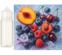 Acai Peach Berry Chill - Açaí melocotón frambuesa cereza Ice aroma concentrado - Vegano - Sasami - 100ml