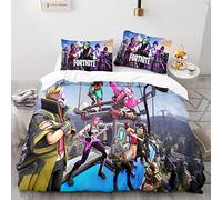 AcaimE Funda Nordica Infantil Gaming Gamer Game Player 155 X 220 Cm Fundas Nordicas para Cama De 105 Poliéster Viene con 2 Fundas De Almohada De 40X75Cm. Antiarrugas Sin Hierro