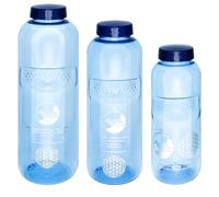 AcalaQuell - Botellas de plástico Tritán con diseño de la Flor de la Vida